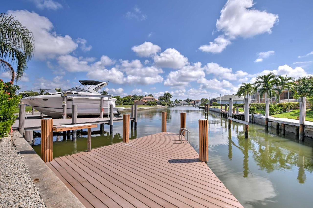 Canalfront Home With Private Saltwater Pool! جزيرة ماركو المظهر الخارجي الصورة
